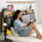 Queen Size Hidden Storage Headboard With Led Lights, Ergonomic Upholstered Queen Headboard Only With 2 Outlets, Charging Station & 2 Usb Ports, Easy Assembly, Attach Frame, Black-987455538-987455537