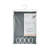 Delagarza Shower Curtain with Hooks Included