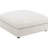 Duncan Beige Square Upholstered Ottoman