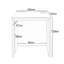 Moran Solid Wood Base Writing Desk-17135590