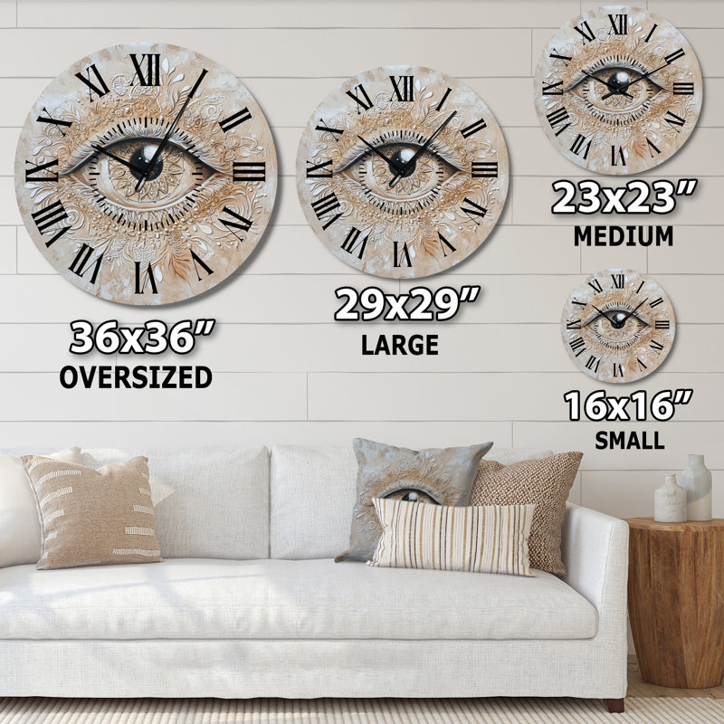 Horloge murale mystique Boho, Petit