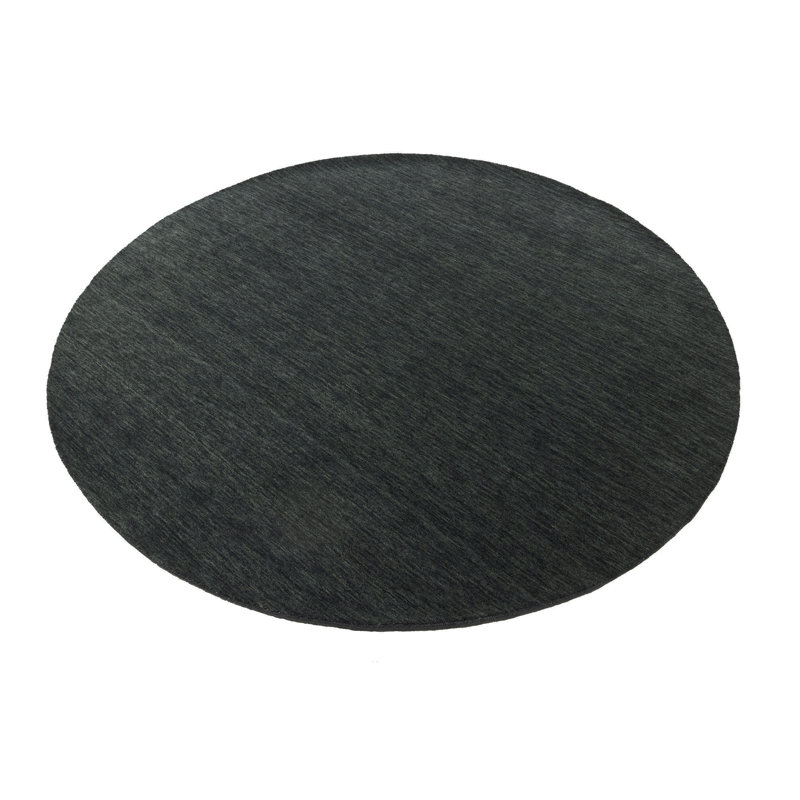 Greilickville Hand Loomed Gabbeh Rug, 100% Wool, Solid Color, Fade & Stain Resistant, Durable, All Sizes, India-Made.