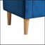 Banc de rangement avec repose-pieds de 48 po, banc avec rangement, pour entrée, chambre à coucher, salon