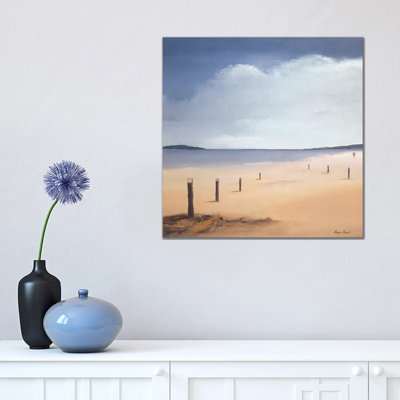 Along The Beach II by Hans Paus - Wrapped Canvas Gallery-Wrapped Canvas Giclée