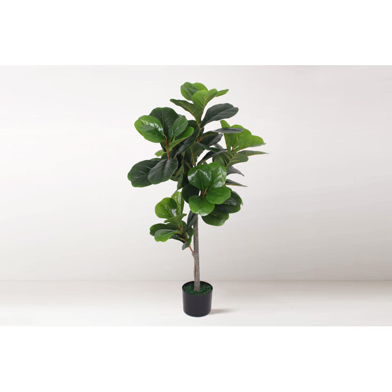 Tradala Trees 120cm Faux Fiddle Leaf Fig Tree in Pot
