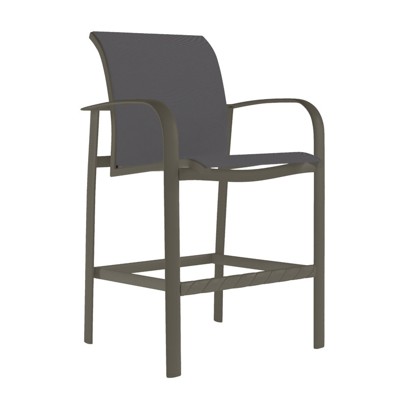 Laguna Outdoor Bar Stool, Mocha, Rincon