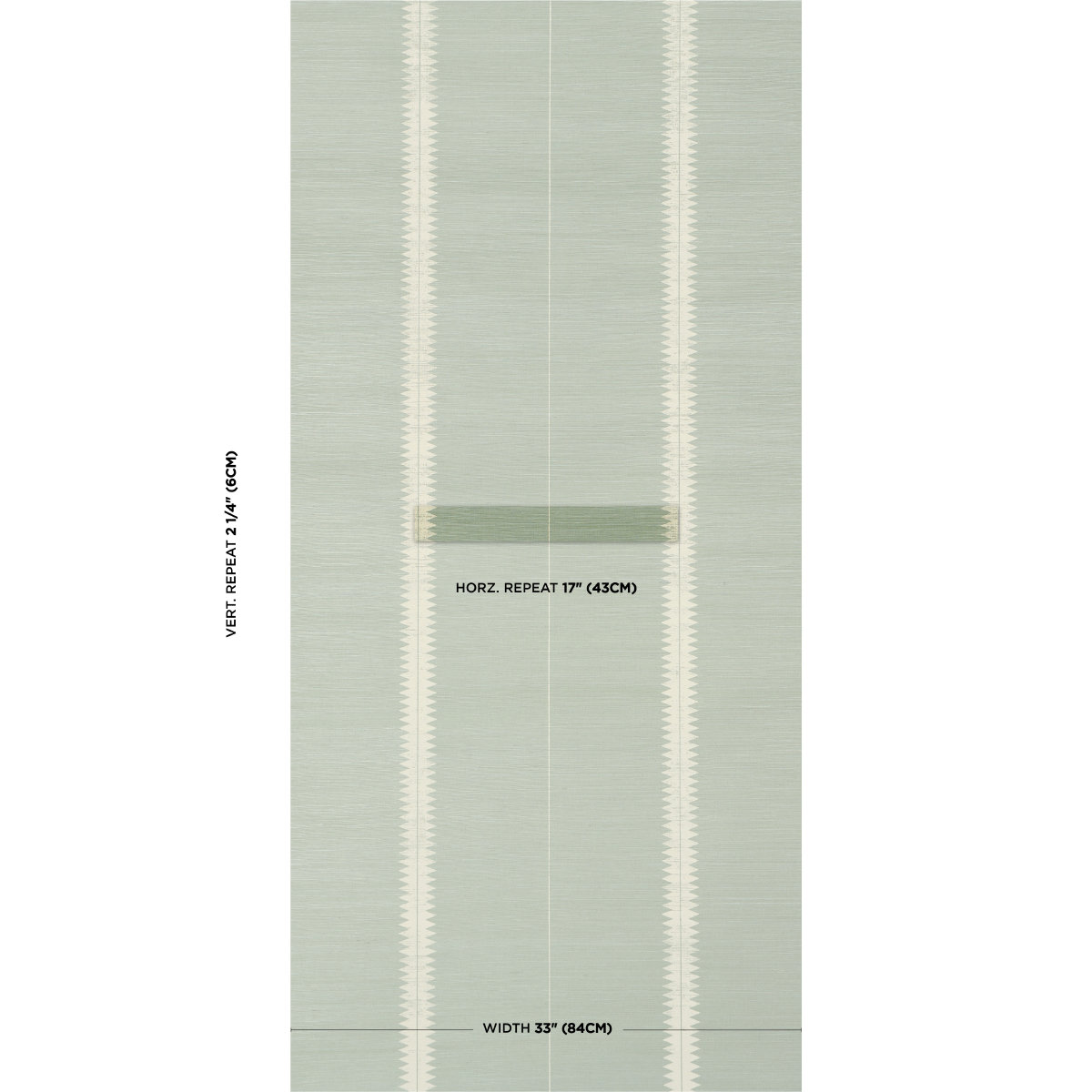Bristle Stripe Sisal Wallpaper, Seaglass