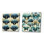 Debbra - Ensemble de 2 collages de formes carrées abstraites-101851158-101851152