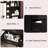 Modern Makeup Vanity Desk with Lighted Mirror - 8 Spacious Drawers, 2 Shelves, Adjustable 3-Color LED Lighting, Ample Storage Organizer for Bedroom, Dressing Table for Women and Girls - Color: Black-1754109761
