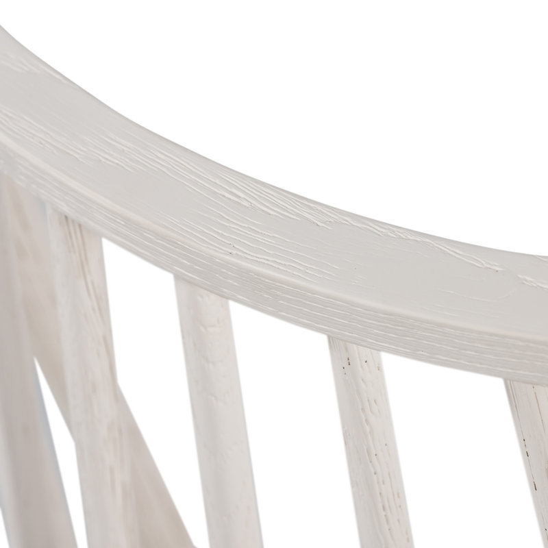 Fauteuil Amanzhan Windsor - blanc cassé