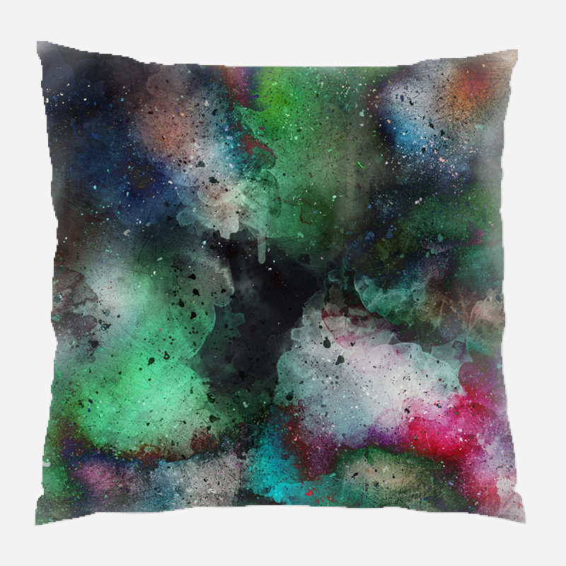 Coussin décoratif Najera, Microsuède, Intérieur