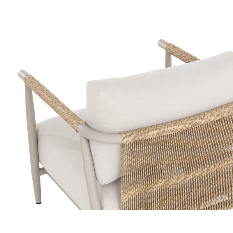 FAUTEUIL MUROS - ÉCRAN DE PALE, Beige