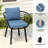 8 - Person Sunbrella Aluminum Dining Set (Set of 9)-696135848