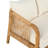 Uriel Solid Acacia Wood Conversation Set with Cushions