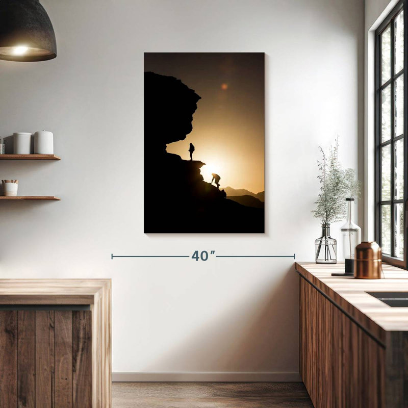 Senne Dusky Rock Climbing, 39" H x 26" W