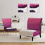 Peinture de la pierre magenta - Fauteuil de chambre rembourré Shabby Elegance