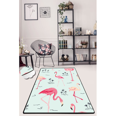 Timberline Chevron Shag Area Rug
