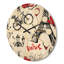Horloge murale Paris Eiffel Hearts I-63893119