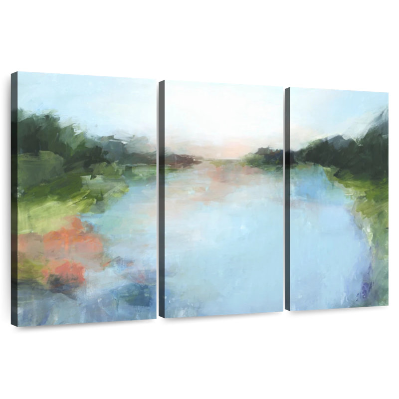 Avery Emerald Lake I, 32" H x 50" W