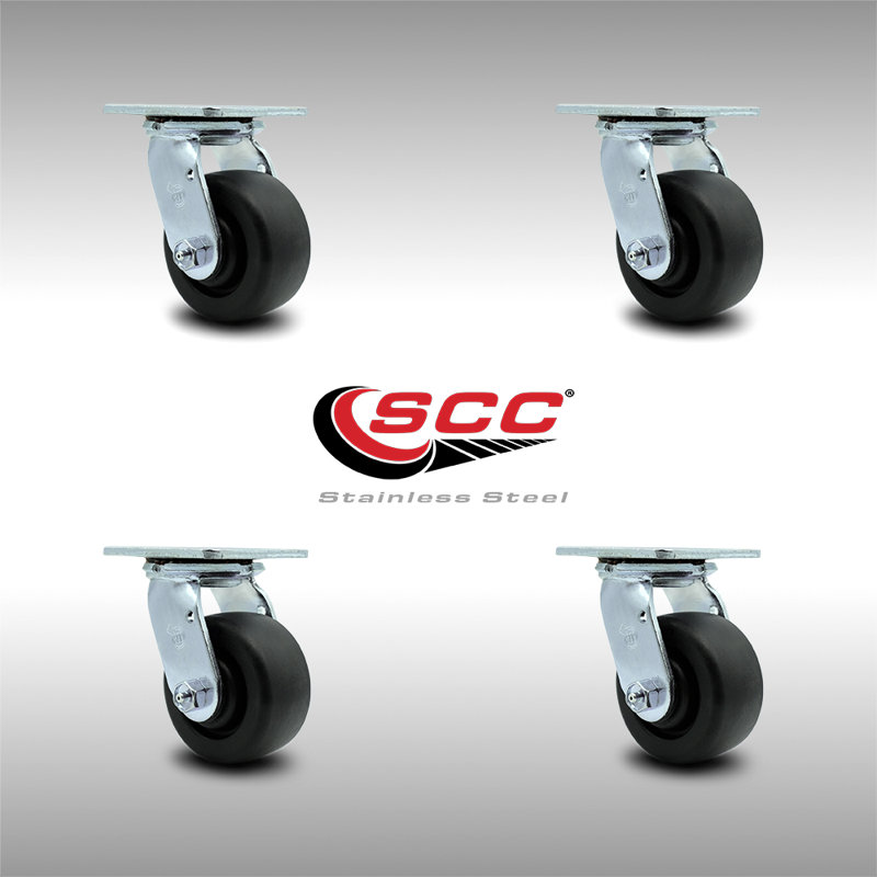 Stainless Steel Polyolefin Caster