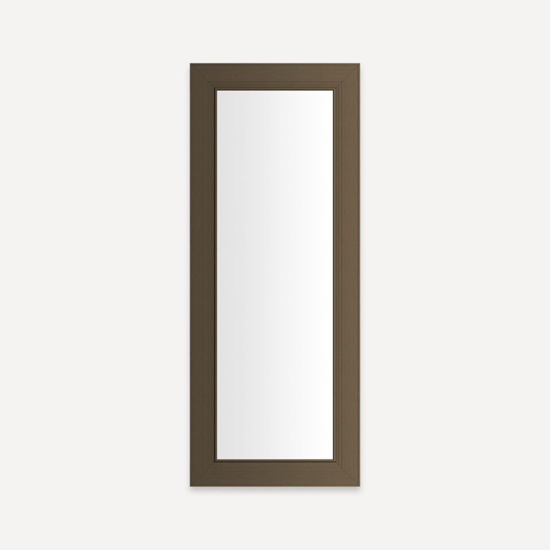 Main Line Vanity Mirror, 40'' x 16'', Brushed Bronze