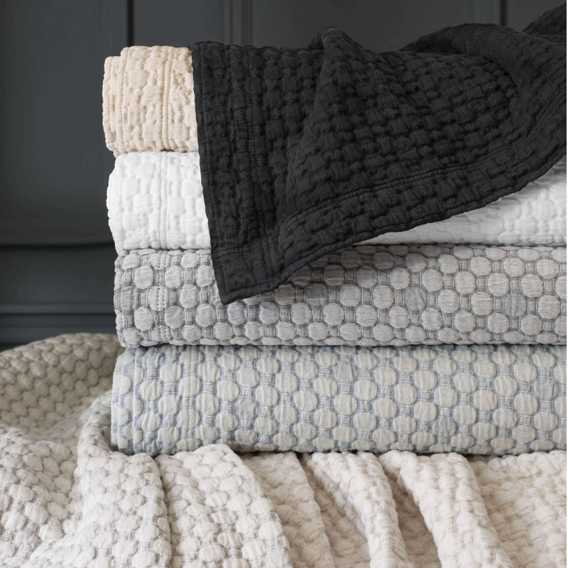 Lodi Matelasse Coverlet, Queen Coverlet, Green