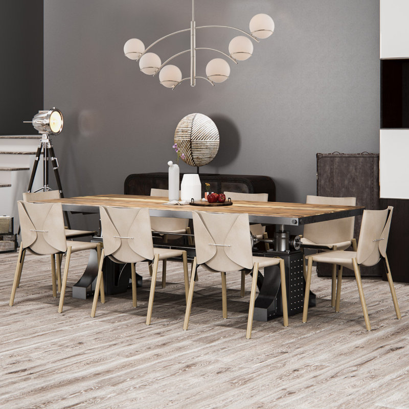 Luminaire suspendu linéaire à 6 lumières Everett