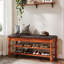 Faux Leather Upholstered Storage Bench
