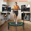 Mini trampoline pliable de 40 po, charge intérieure maximale de 450 lb avec trampoline réglable à 4 niveaux et bandes de résistance, trampoline d'exercice pour adultes pour la maison, le jardin et la salle de sport-114292821