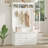 Hall Tree 40.1" Wide with Storage Bench-1297131644