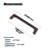 5 '' Hole Pitch Classic&Versatile Furniture Handle-Antique Oil Rubbed Bronze-105968455-105968459
