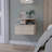 14" Wood One Drawer Floating Nightstand-1317137759