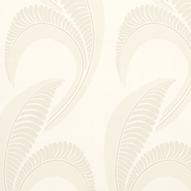 Schumacher x Neisha Crosland Banana Leaf Wallpaper, Ivory