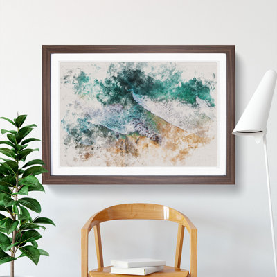 Snapper Rocks Beach In Australia - Single Picture Frame Print