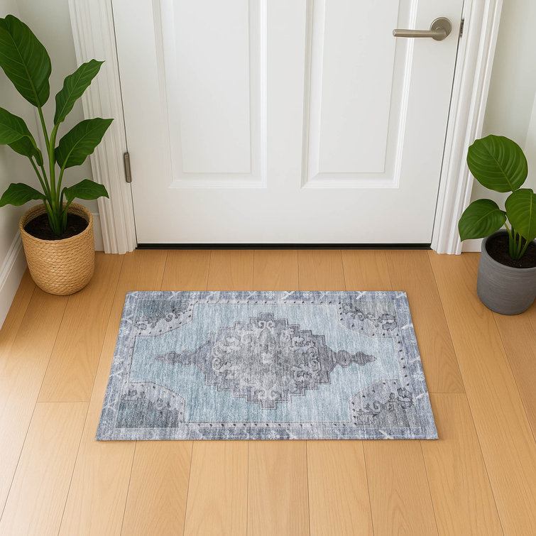 Premium Machine Washable Lubbers AMF1731 Global Rug