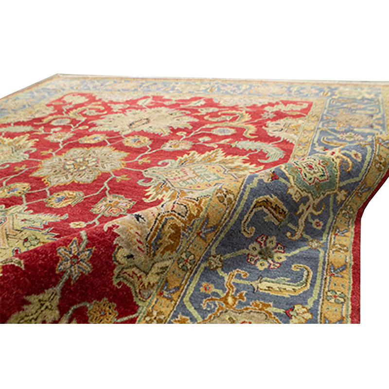 Wool Floral Area Rug