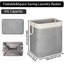 Fabric Laundry Basket with Handles-351072747