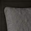 Couvre-lit réversible gris foncé - Superbe bourre en coton prélavé pour un confort durable