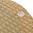 KONO OUTDOOR PATIO 3PC BOHO FAUX WICKER CHAT SET, BEIGE CUSHION
