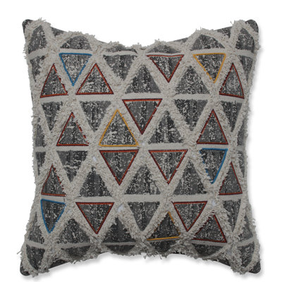 Standpoint Graphite Cotton Throw Pillow
