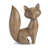 Modern Fox Figurine (Set of 2)