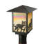 Rustic Lodge 1 - Light Lantern Head