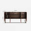 Buffet moderne à texture ondulée 3D