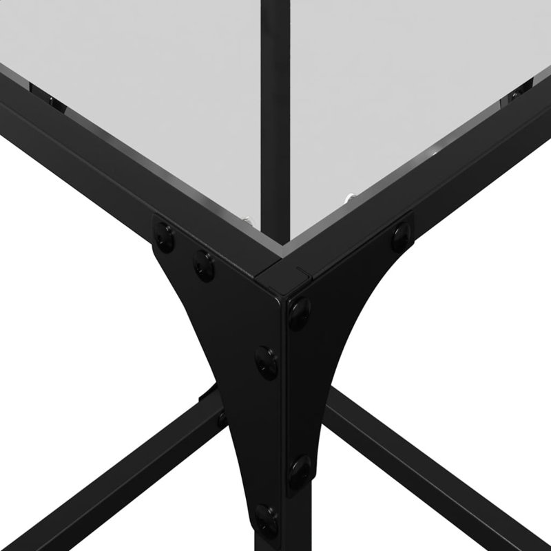 Alim Coffee Table, Transparent, 40cm H x 30cm L x 30cm W