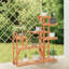 Fabius Wood Plant Stand-1388722237