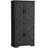 72"h Kitchen Pantry Cabinet With Sliding Storage Rack And 6 Hanging Shelves-1258075102