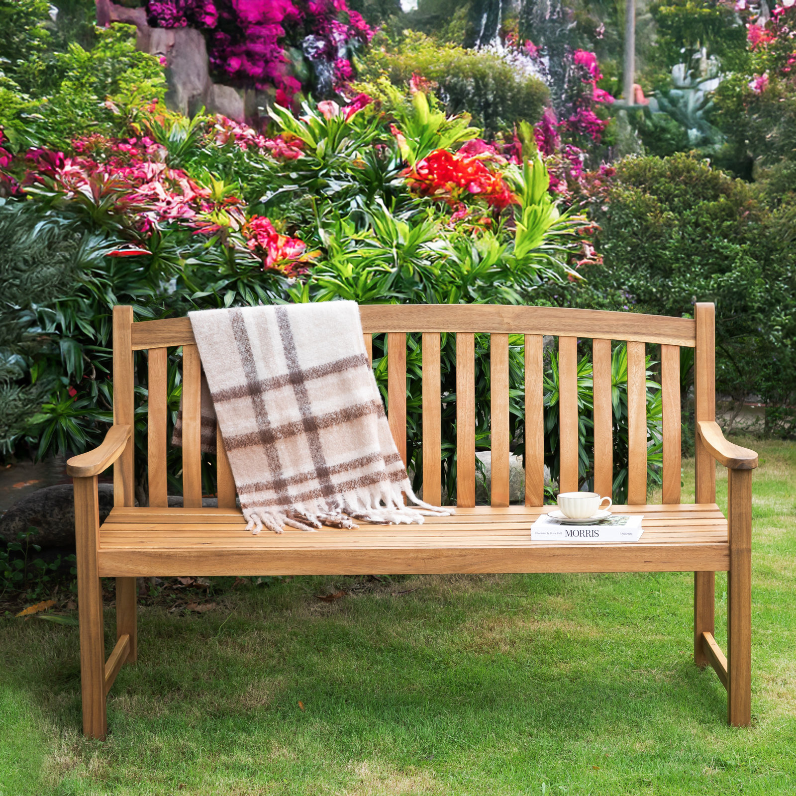 60" Acacia Garden Bench