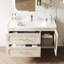 Meuble-lavabo simple 39,4 po avec plateau en céramique Francess