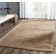 Tapis brun en viscose fait à la main Endora