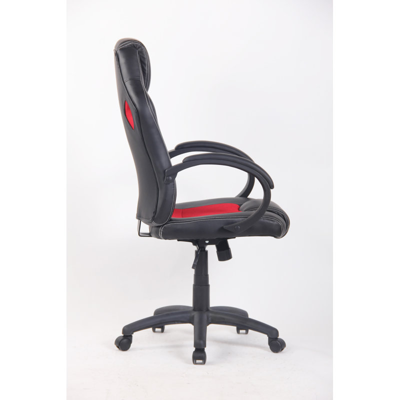 Fauteuil de direction, Rouge/noir